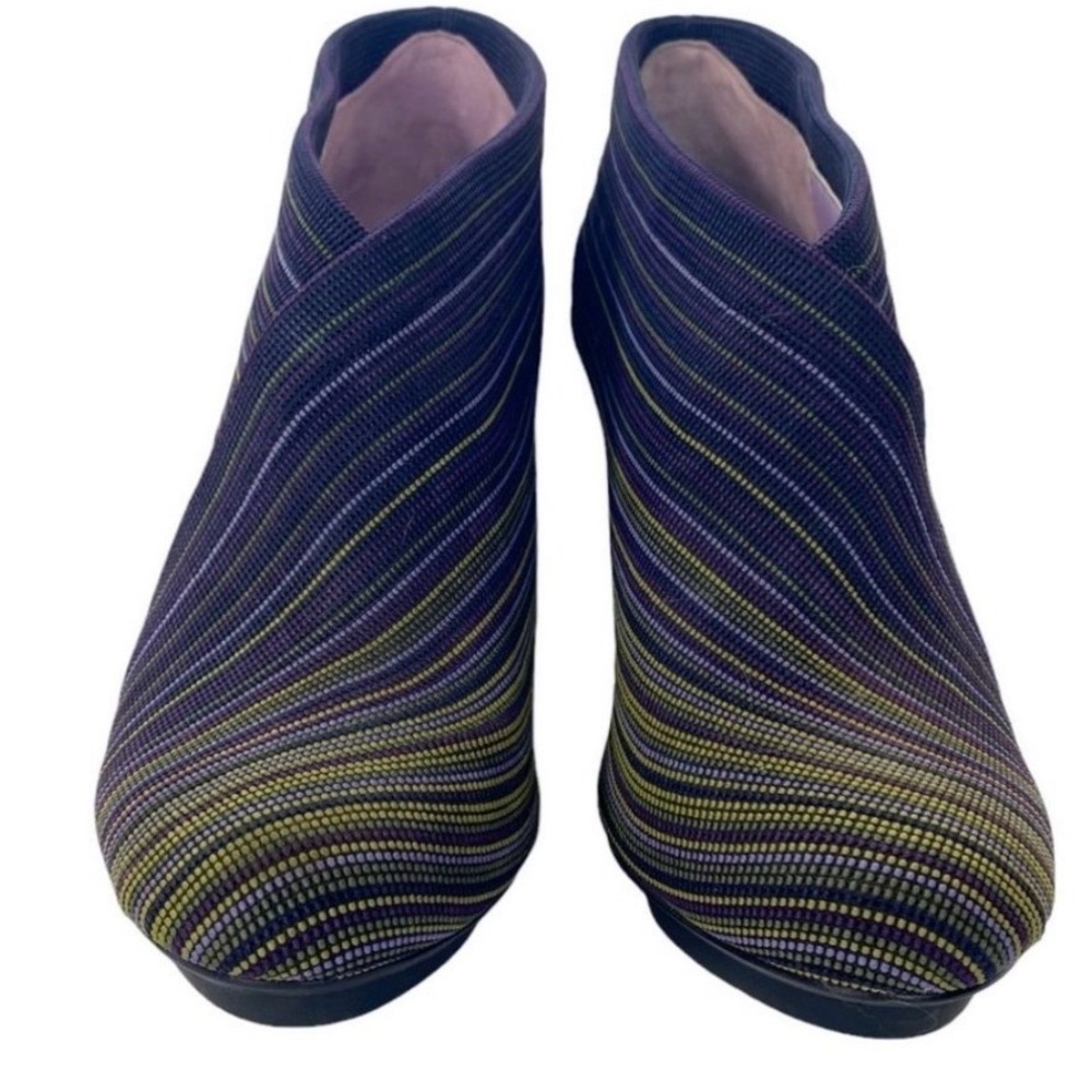 United Nude Architectural Platform Ankle Booties Purple Graphic | Size 8.5 - Picture 4 of 9